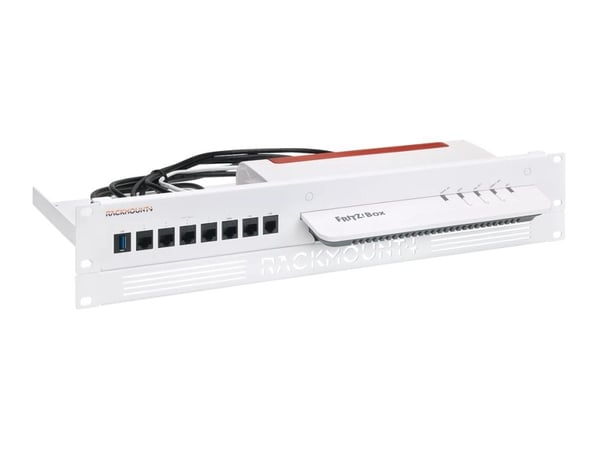 Rackmount.IT RM-FB-T2, Kiinnityskiinnike, Valkoinen, 1 kpl