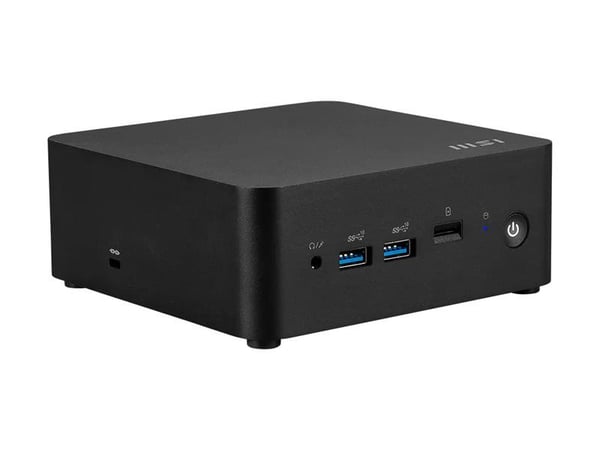 MSI Cubi NUC 1MG 003EU - Mini-PC Core 3 100U / inntil 4.7 GHz - RAM 8 GB - SSD 512 GB - NVMe - Intel Graphics - IEEE 802.11ax (Wi-Fi 6E), Bluetooth...