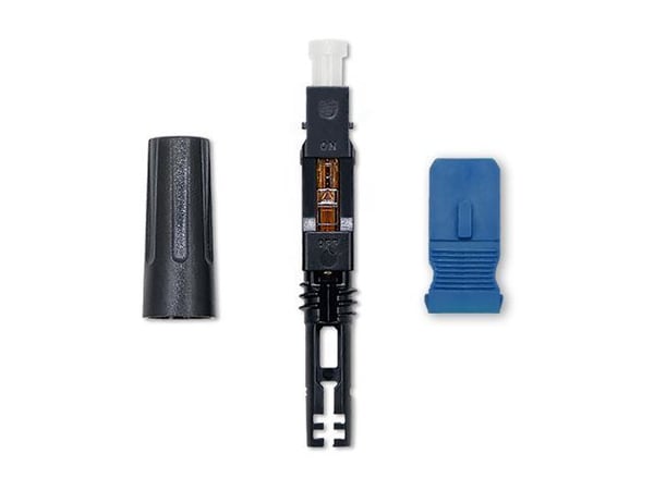 Qoltec - Nätverkskontakt - SC/UPC enkelläge (hane) - fiberoptisk - 3 mm