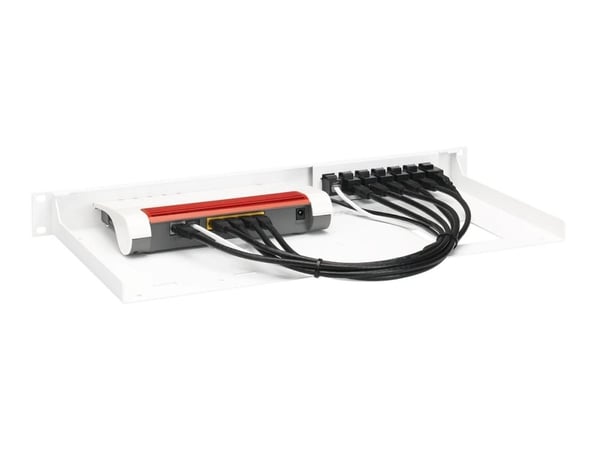 Rackmount.IT RM-FB-T2, Kiinnityskiinnike, Valkoinen, 1 kpl