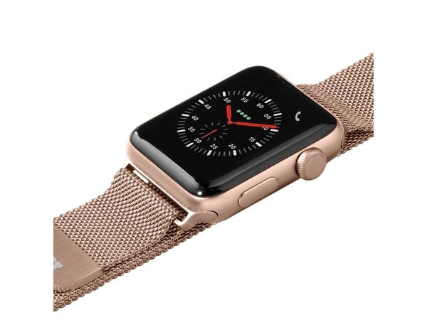 LAUT Steel Loop, Strop / Belte, Smartklokke, Gull, Apple, Apple Watch 38/40/41 mm, Rustfritt stål