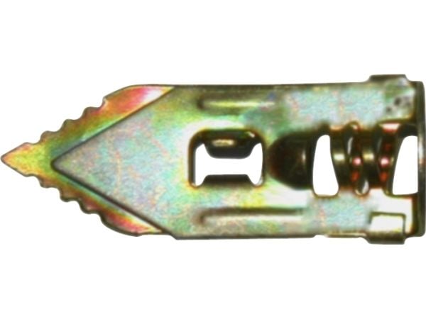 EXPANDET Gipsplugs i metalfor spunskruer 3,5-4,5mm - (100 stk.)