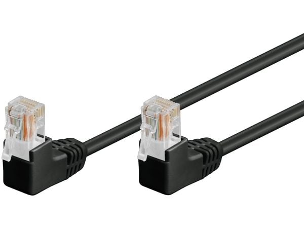 Goobay 96086, 1 m, Cat5e, U/UTP (UTP), RJ-45, RJ-45