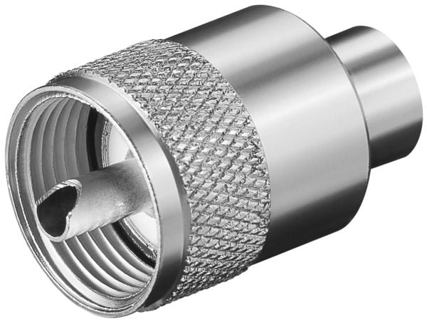 Goobay UHF-Connector, UHF, Silver