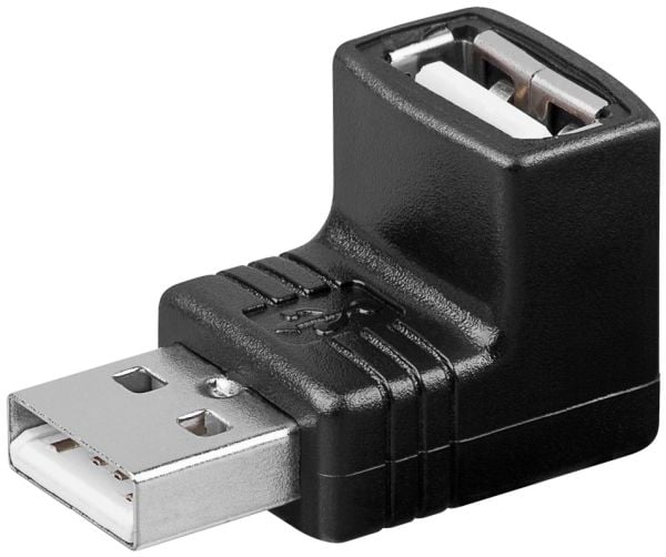 Goobay USB A M/FM, USB A M, USB B FM, Sort