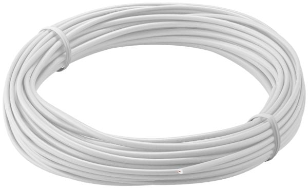 Goobay 55046, Kupari, 0,14 mm², Valkoinen, Polyvinyylikloridi (PVC), CE, 10 m