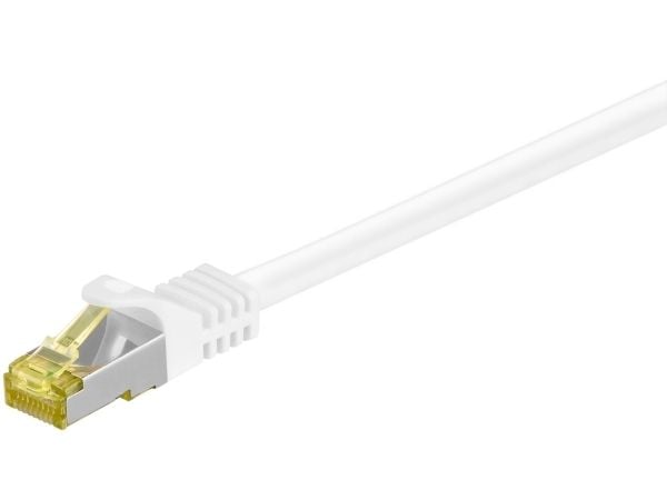 Goobay 91092, 1,5 m, Cat7, S/FTP (S-STP), RJ-45, RJ-45, Valkoinen