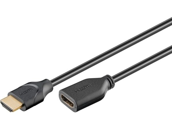 Høyhastighets HDMI™-forlengelseskabel med Ethernet - 1 m