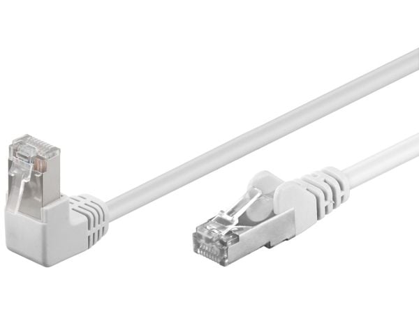 Goobay 94183, 10 m, Cat5e, F/UTP (FTP), RJ-45, RJ-45, Valkoinen