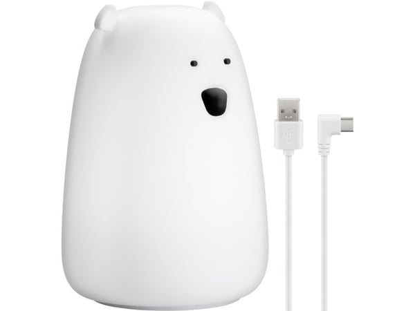 LED-vågelampe "Isbjørn"