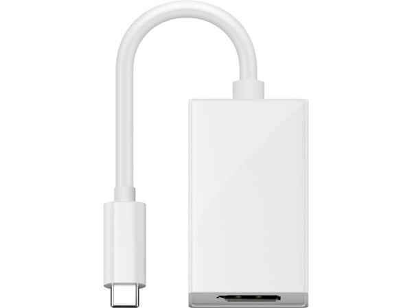 goobay - Extern videoadapter - USB-C - DisplayPort - vit - Parti