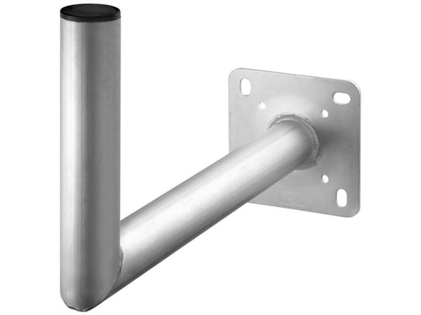 Goobay - Monteringssett (veggbrakett) - for satellittantenne - aluminium - hvit
