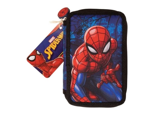 SPIDERMAN, fylld dubbel pennfodral