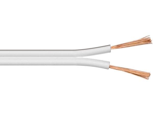 Goobay 15102, Oksygenfritt kobber, 50 m, Hvit