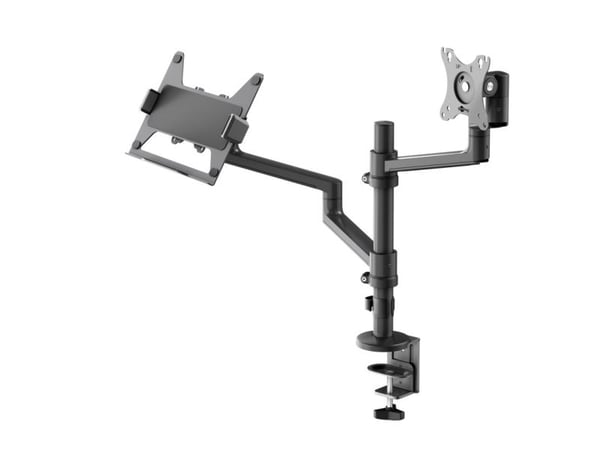 GOOBAY Monitor Mount Laptop Arm 17-32'', Skjerm maks. 8 kg/Bærbar datamaskin 5 kg