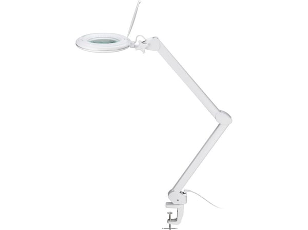 Goobay bordlampe LED-lupe med klemme 10 W