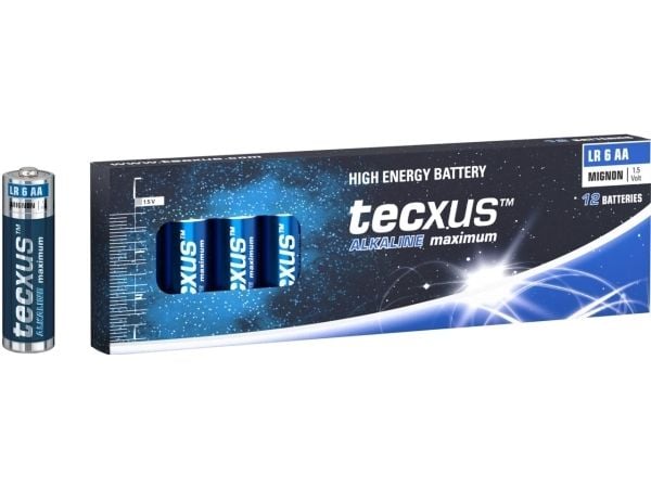 LR6/AA (Mignon) batteri, 12 stk. eske