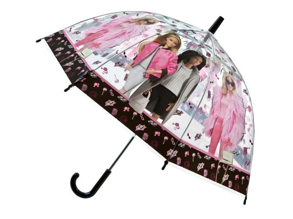 BARBIE Paraply, L 66 cm x dia. 69 cm