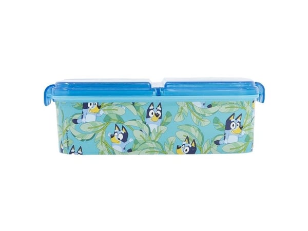 BLUEY matboks med flere rom 18 x 13 cm