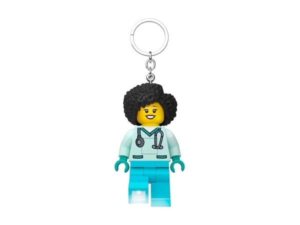 LEGO Classic nøkkelring KE192 med lommelykt Dr Flieber