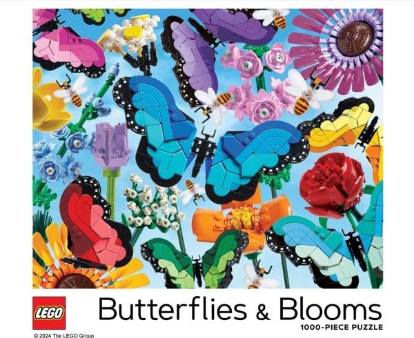 LEGO Butterflies & Blooms 1000-brikkers puslespill