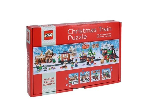 LEGO® Joulujuna 4 x 100 palan palapeliä