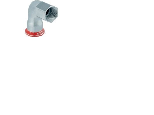 Geberit Mapress 90° muffvinkel med invändig gänga d=28 mm Rp=1"