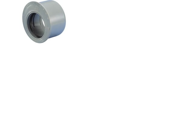Wavin 110 x 50 mm grå PP-afløbsreduktion, kort model