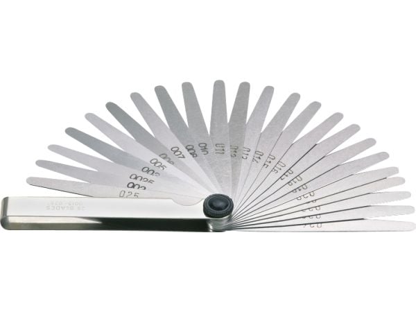 BAHCO Searcher teräsarja 26 terää0.03 - 0.10mm (0.01 mm rako)0.10 - 1.00mm (0.05 mm rako)