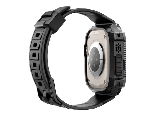 Spigen Rugged Armor Pro, Kellonperät, Apple, Ultra (49mm), Termoplastinen polyuretaani (TPU), 50 mm, 174,5 mm