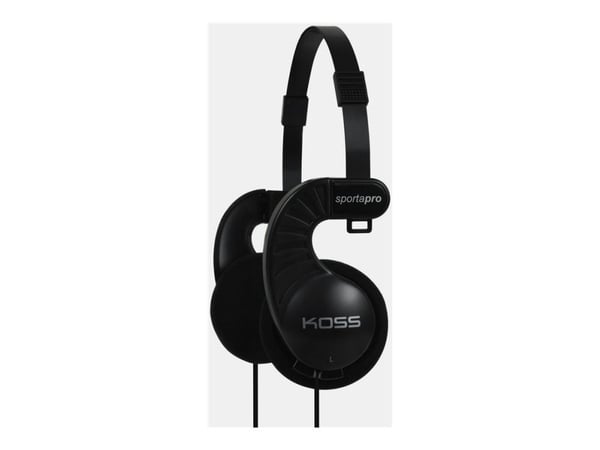 Koss SportaPro - Hodetelefoner - on-ear - kablet - 3,5 mm jakk - grå Koss SportaPro - Hodetelefoner - on-ear - kablet - 3,5 mm jakk - grå