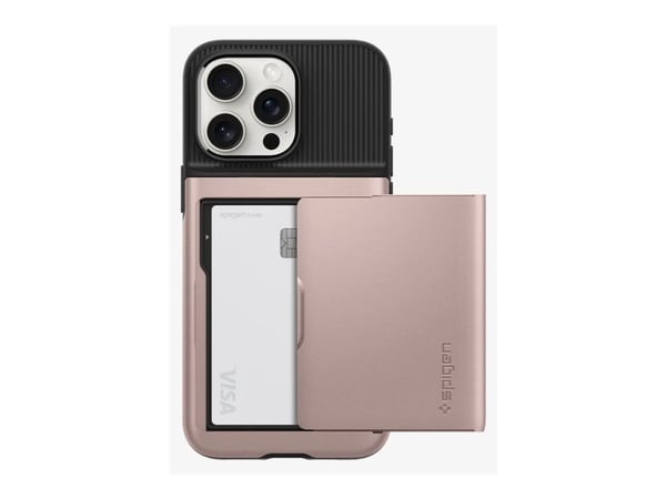 Spigen ACS06590, Mobilskal, Apple, iPhone 15 Pro Max, 17 cm (6.7"), Rose Gold