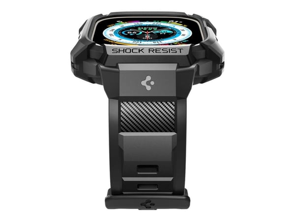 Spigen Rugged Armor Pro, Kellonperät, Apple, Ultra (49mm), Termoplastinen polyuretaani (TPU), 50 mm, 174,5 mm