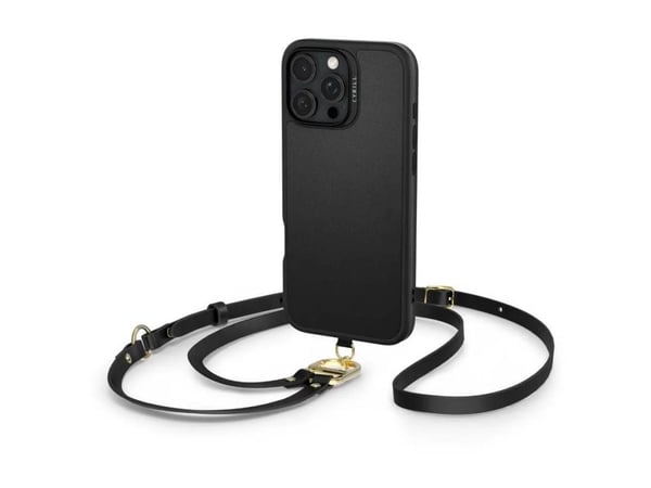 CYRILL Kajuk Mag Charm Set, Suojus, Apple, iPhone 16 Pro, 16 cm (6.3"), Musta