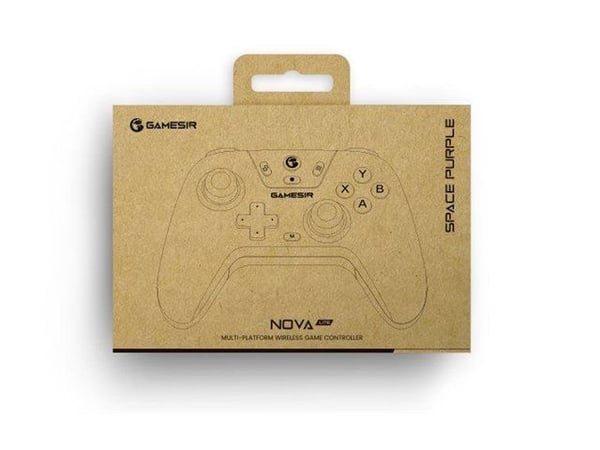 GameSir Nova Lite - Spelkontroll - trådlös - 2.4 GHz/Bluetooth - rosa - för Nintendo Switch, Steam Deck