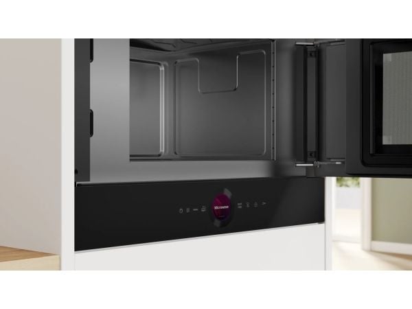 Bosch Serie | 8 BFR7221B1 - Mikrovågsugn - inbyggd - 21 liter - 900 W - svart