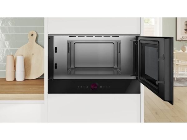 Bosch Serie | 8 BFR7221B1 - Mikrovågsugn - inbyggd - 21 liter - 900 W - svart