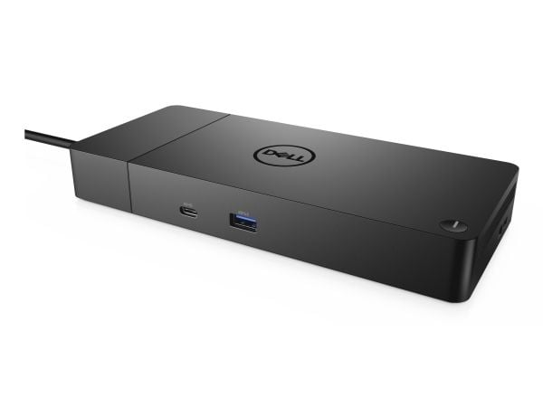 DELL WD19S-130W, Koblet med ledninger (ikke trådløs), USB 3.2 Gen 2 (3.1 Gen 2) Type-C, 10,100,1000 Mbit/s, Svart, 5120 x 2880 piksler, DC