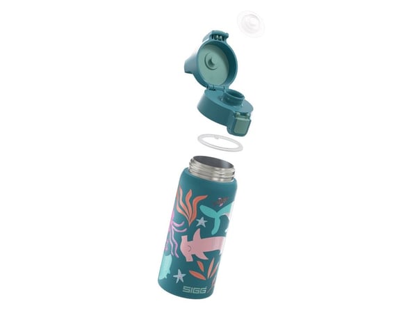 SIGG 6022.90, 0,5 L, Sininen, Ruostumaton teräs, 5 h, 36 h, 7,32 cm