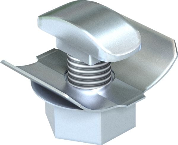 50 kpl - OBO Bettermann Vertr pikakiinnike M6x12 FCM F / 112869 (6424548)