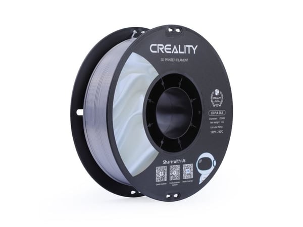 Creality3D - Sølv - 1 kg - boks - CR-Silk PLA filament (3D)