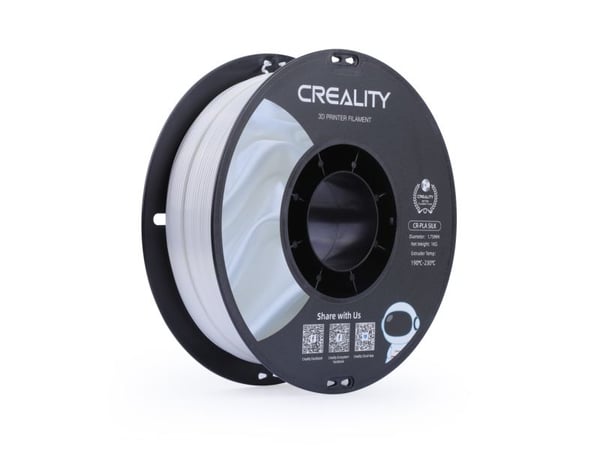 Creality3D - Hvit - 1 kg - boks - CR-Silk PLA filament (3D)