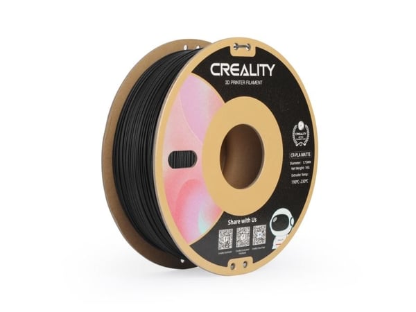 Creality3D - Matt - 1-rull - svart - 1 kg - CR-PLA filament (3D)