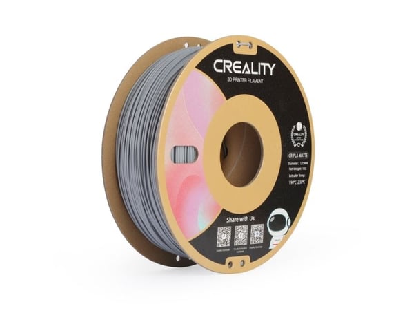 Creality3D - Matt - 1-rull - grå - 1 kg - CR-PLA filament (3D)