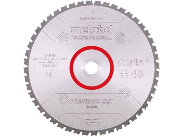 Metabo 628224000, Lastulevy, lehtipuu, MDF, vaneri, havupuu, puu, KGS 315 Plus, KGS 305