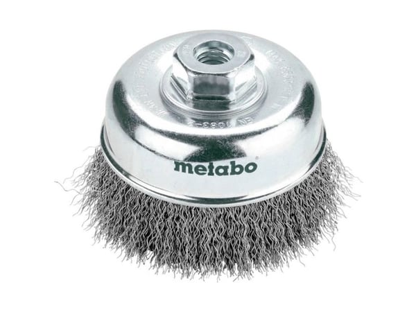Metabo Stahldrahttopfbürste 100 mm M 14 623719000 1 St., Kopp stålbørste, Alle merker, 10 cm, Sølv, M14, 0,3 mm
