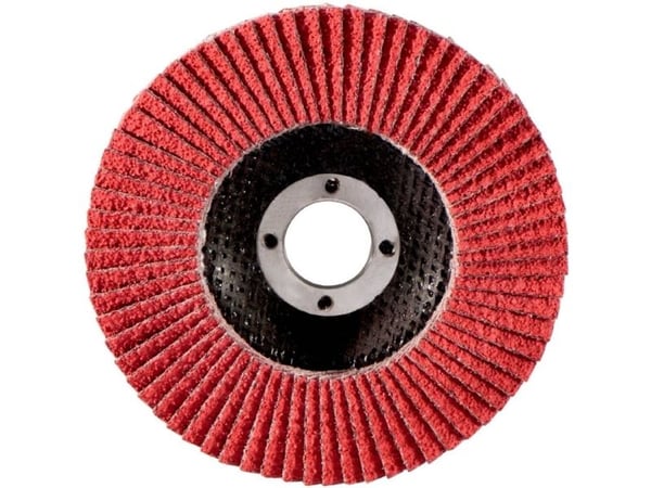 Metabo 626171000, Lamellslipskiva, Platt i mitten, Rostfritt stål, Stål, Metabo, 2,22 cm, 12,5 cm
