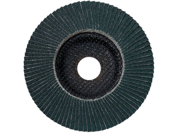 Metabo 624244000, Lamellslipskiva, Platt i mitten, Gjutjärn, Rostfritt stål, Stål, Metabo, 2,22 cm, 11,5 cm
