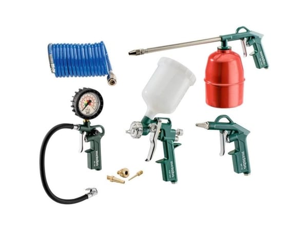 Metabo LPZ 7 SET - Air tool set - 7 deler