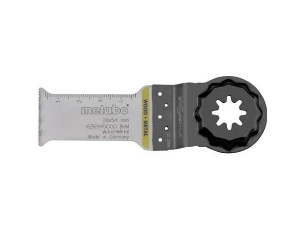 Metabo 626945000, Sagblad, Løvtre, Plastikk, Mykt tre, Tre med spiker, Bimetall, 6 cm, 32 mm, 1 stykker